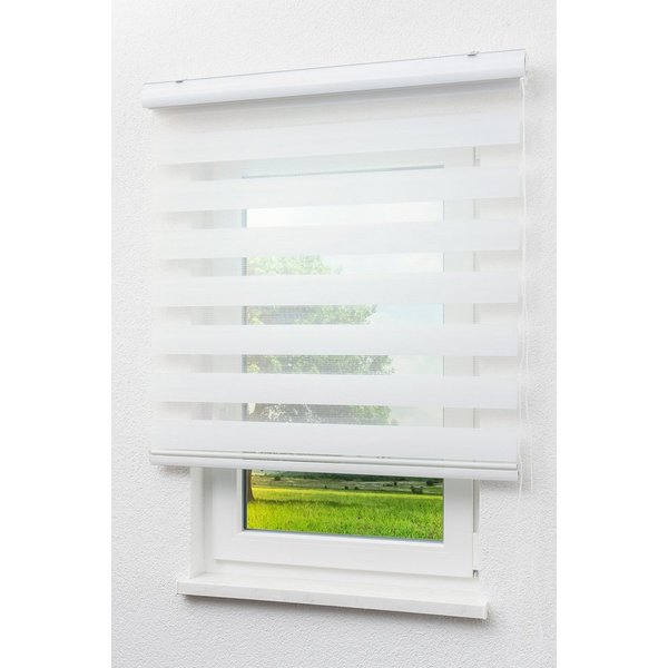 Rollo mit Blende, LYSEL®, blickdicht, HxB 130x40cm