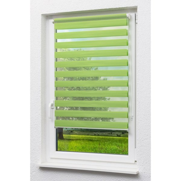 Rollo Trägerprofil Apfelgrün, LYSEL®, blickdicht, HxB 150x45cm