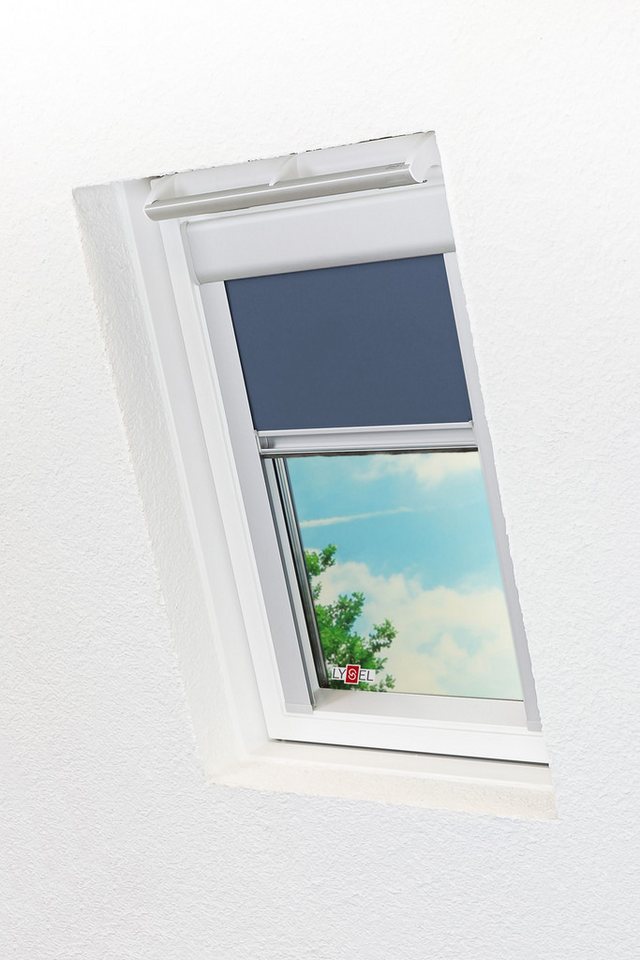 Verdunklungsrollo Dachfensterrollo abdunkelnd, LYSEL®, abdunkelnd, HxB 99.5x61.3cm – Bild 5 von 5