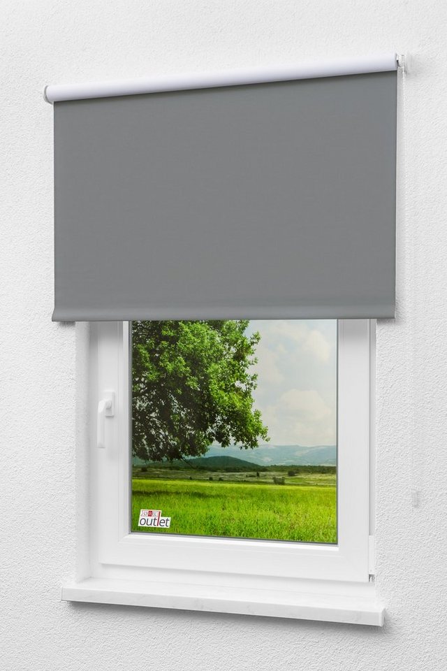 Verdunklungsrollo Qualitätsrollo abdunkelnd, LYSEL®, abdunkelnd, HxB 190x43cm – Bild 4 von 5