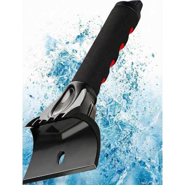Lyvanas Eiskratzer Auto - Ergonomischer Profi Scheibenkratzer Auto schnell & stark Effizienter & sicherer Schneekratzer Auto aus Premium ABS
