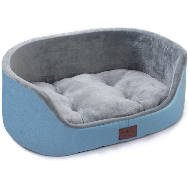 M-Diamant Tierbett Orthopädisches Hundebett Komfortables Hundekissen Hundesofa mit Rand, Polyester, ideal als Kopfstütze