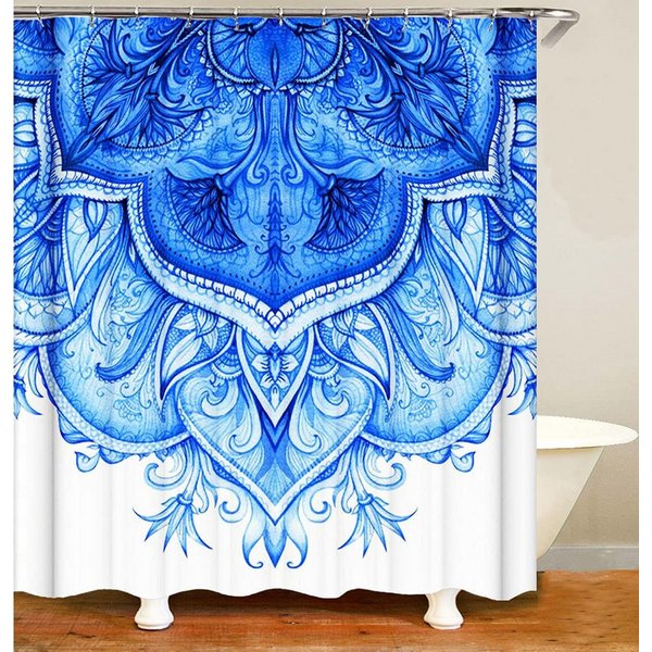 M&W DAS DESIGN Duschvorhang Shower curtains 180x200 Anti schimmel Waschbar bad vorhang