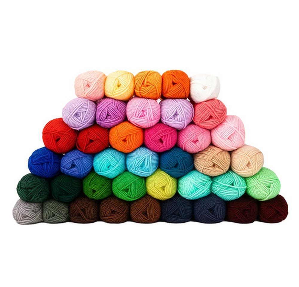MAALEO Häkelnadeln Häkelgarn Nähset, Spar-Set, XXL-Tasche mit Tragegriffen, Baumwollgarn, robuste Nadeln und langlebiges Zubehör – Bild 4 von 5