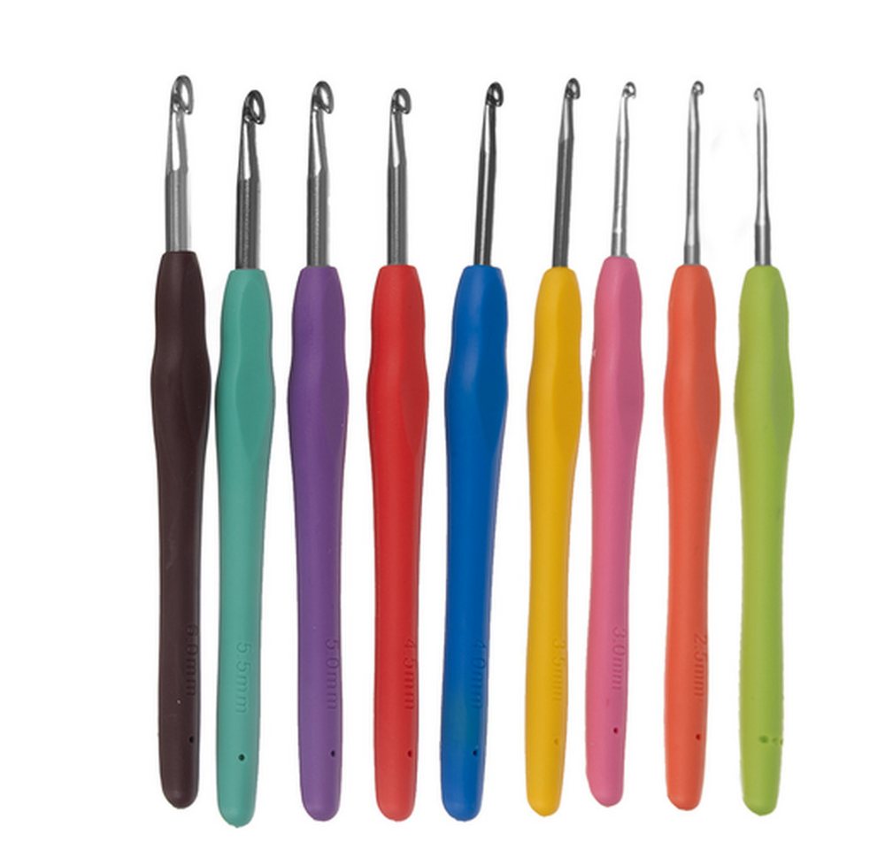 MAALEO Häkelnadeln Häkelgarn Nähset, Spar-Set, XXL-Tasche mit Tragegriffen, Baumwollgarn, robuste Nadeln und langlebiges Zubehör – Bild 5 von 5
