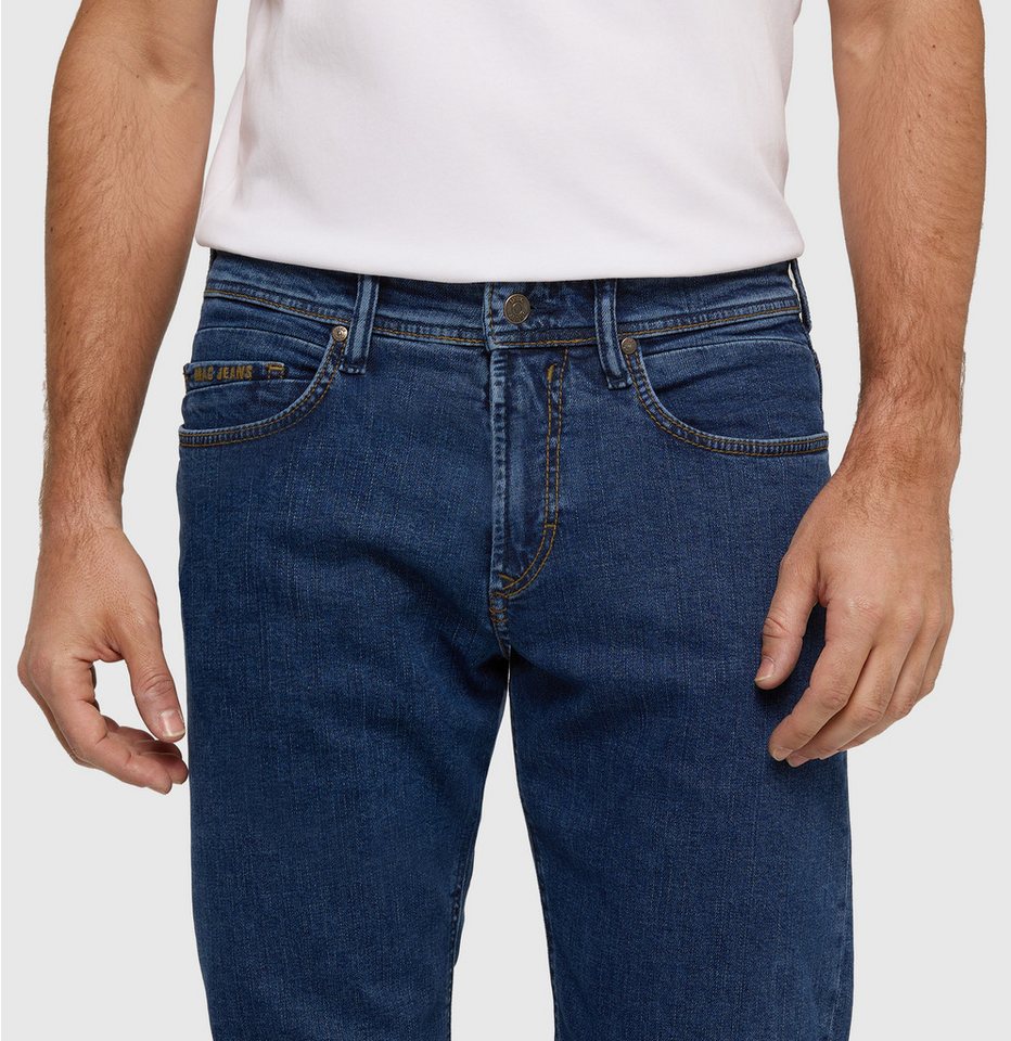 MAC 5-Pocket-Jeans Ben 0982L Basic Denim – Bild 3 von 5