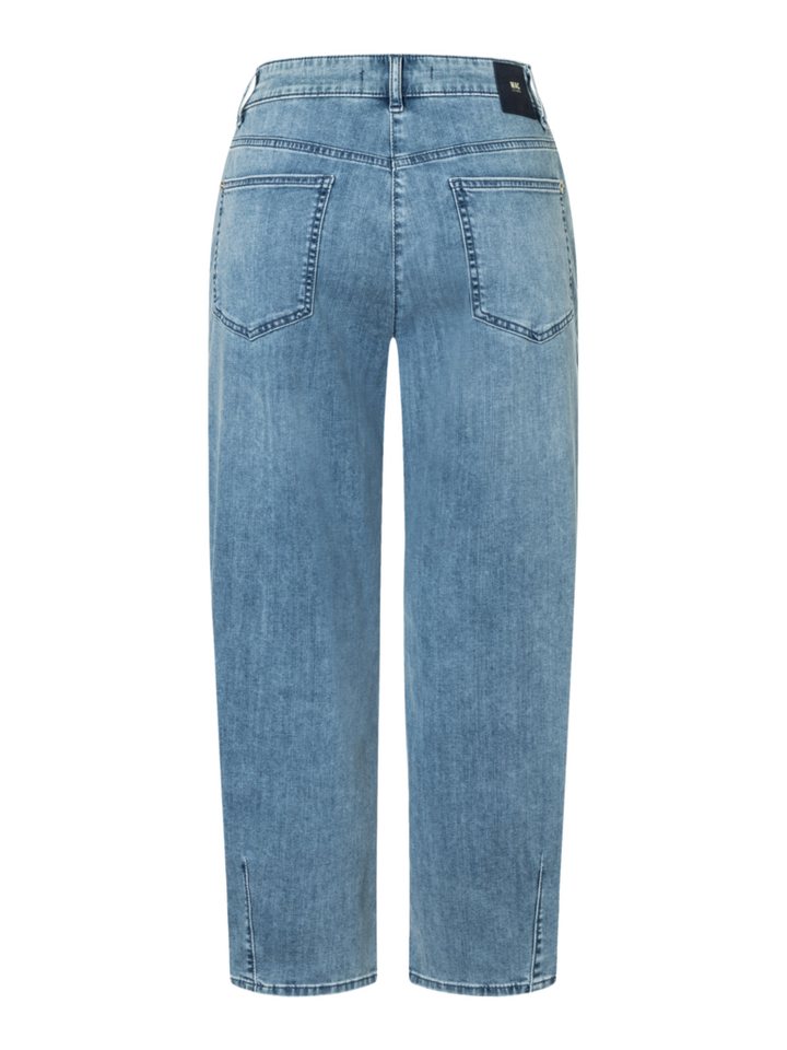 MAC 5-Pocket-Jeans blau,Casual,Baumwolle,Unifarben,Tapered Fit,Mittel – Bild 4 von 5