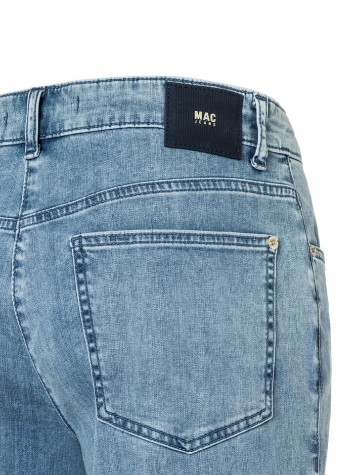 MAC 5-Pocket-Jeans blau,Casual,Baumwolle,Unifarben,Tapered Fit,Mittel – Bild 5 von 5