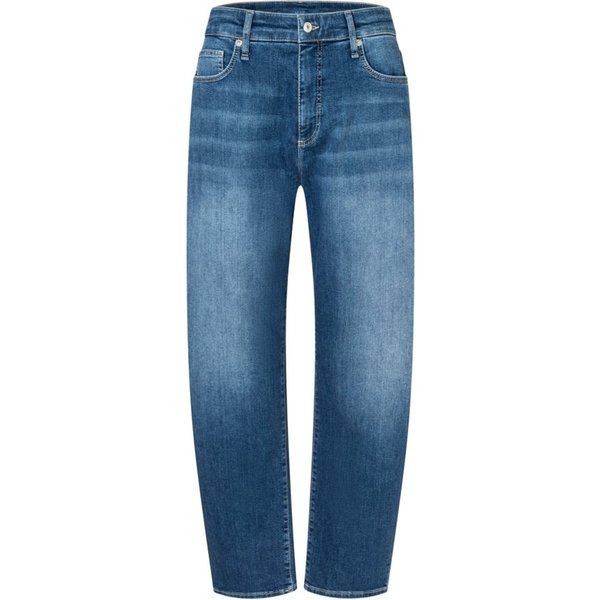 MAC 5-Pocket-Jeans blau,Casual,Baumwolle,Unifarben,Loose Fit,Hoch