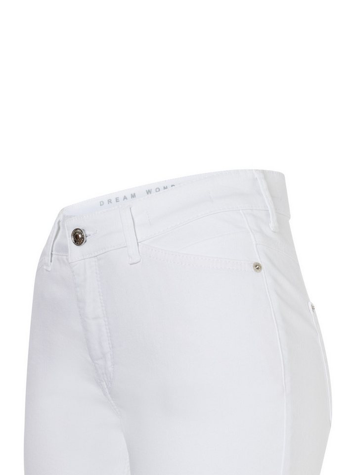 MAC 5-Pocket-Jeans weiß,Casual,Baumwolle,Unifarben,Slim Fit,Mittel – Bild 4 von 5