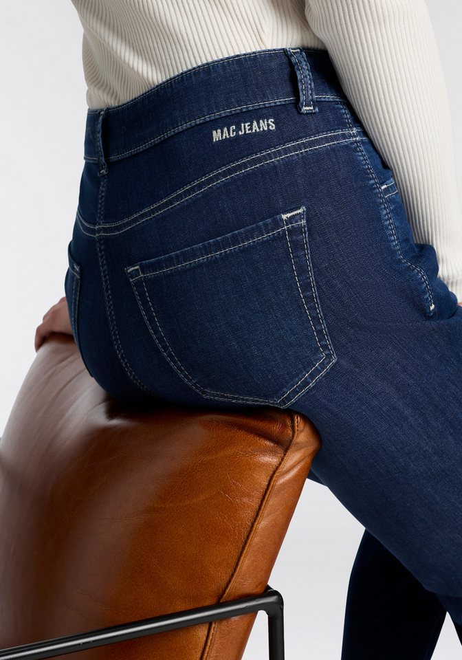 MAC Ankle-Jeans Slim 7/8 Kontrastfarbene Nähte – Bild 3 von 5