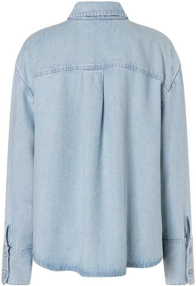 MAC Jeansbluse OVER SHIRT mit breiter Manschette – Bild 2 von 2