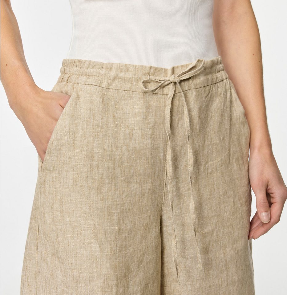 MAC Leinenhose SANNY Shorts, Bermudas mit Gummizug und Kordelzug – Bild 3 von 5