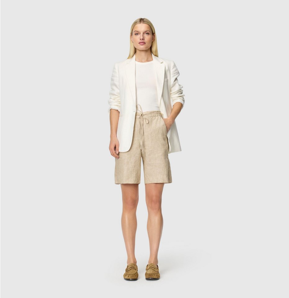 MAC Leinenhose SANNY Shorts, Bermudas mit Gummizug und Kordelzug – Bild 4 von 5