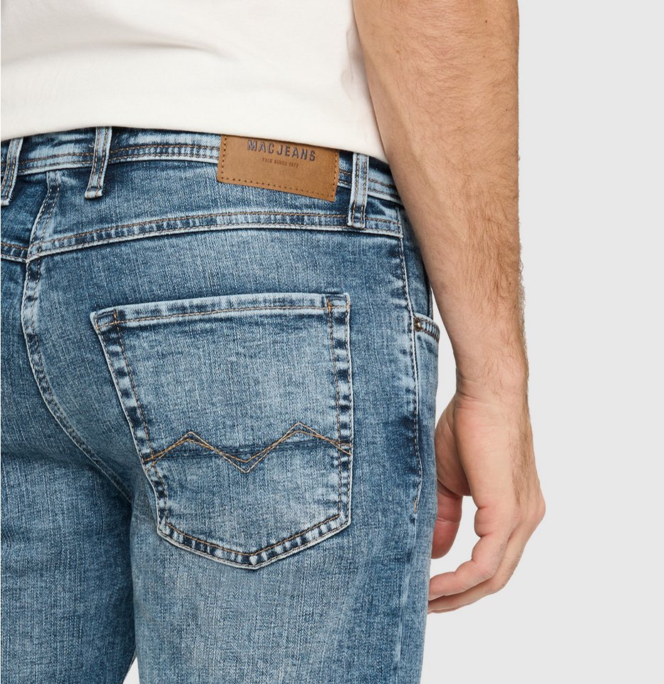MAC Straight-Jeans Arne in gepflegter Optik, mit Stretch – Bild 4 von 5
