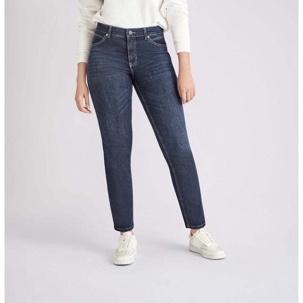 MAC Stretch-Jeans Melanie Gerade geschnitten
