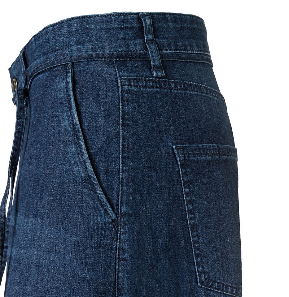 MAC Weite Jeans WENDY mit Denim-Binde-Gürtel – Bild 4 von 5