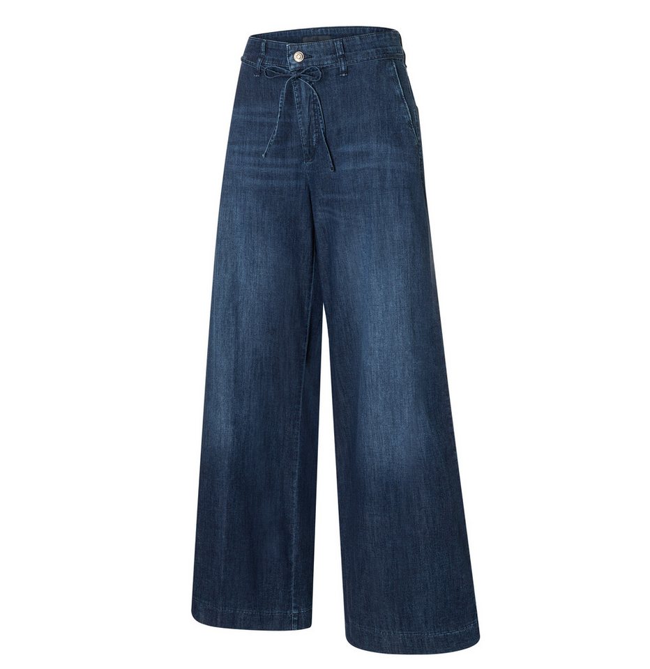 MAC Weite Jeans WENDY mit Denim-Binde-Gürtel – Bild 2 von 5