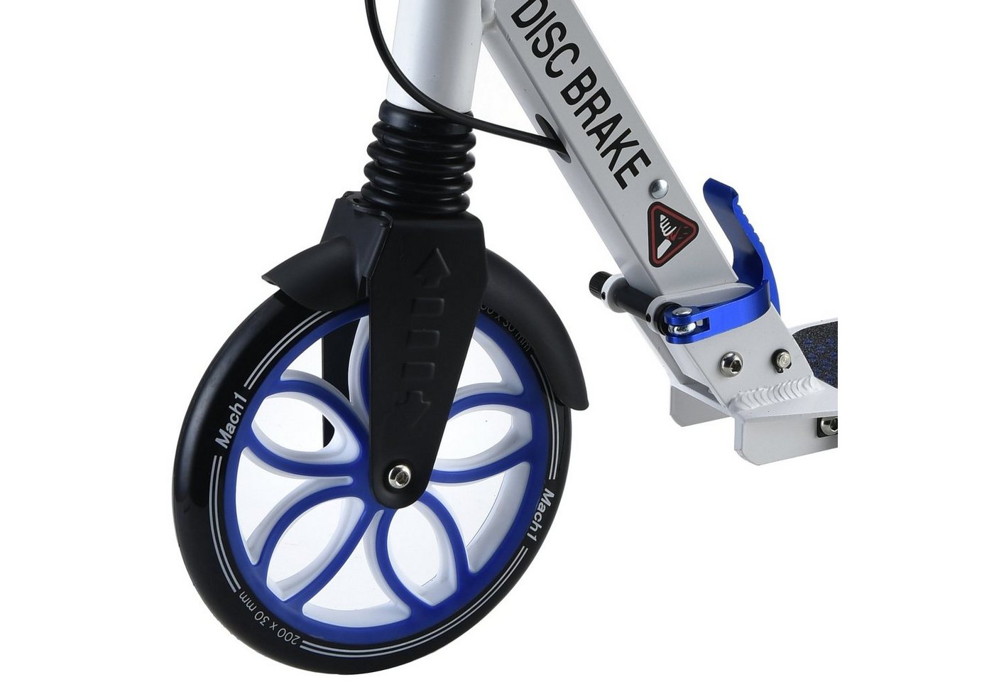 Mach1 Cityroller Kick Scooter City Roller Tretroller mit 200mmx30mm Großen XXL Wheel – Bild 4 von 5