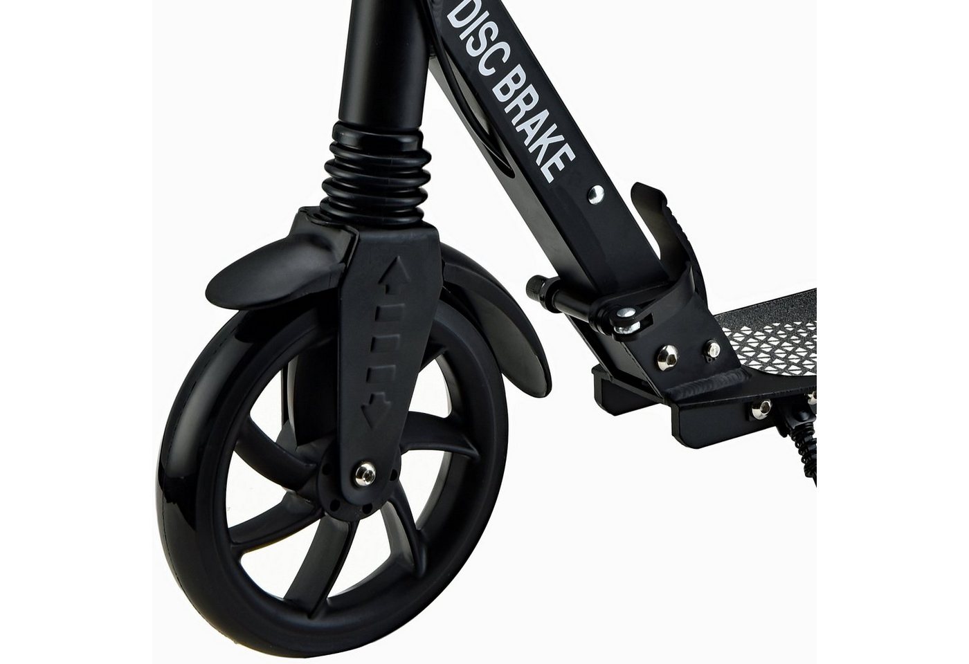 Mach1 Cityroller Kickscooter Tretroller mit 200x40mm Rollen XXL Wheel u. Scheibenbremse – Bild 5 von 5