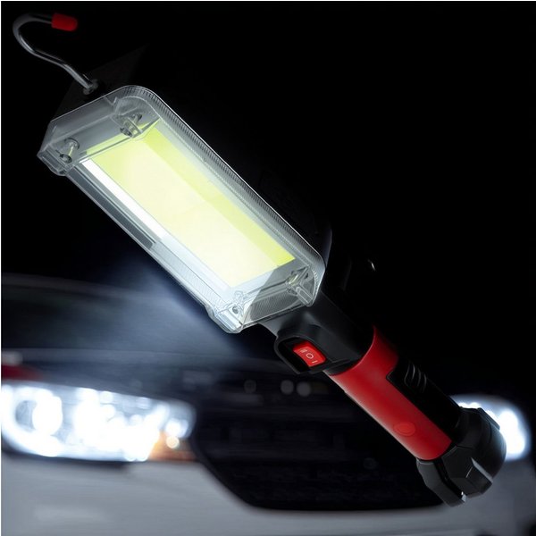 Maclean Arbeitsleuchte MCE307, Wiederaufladbares COB-Arbeitslicht