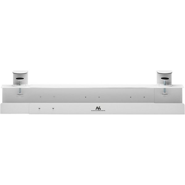 Maclean Kabelführung MC-333 (1-St), Untertisch-Kabelorganizer 5kg Leiste