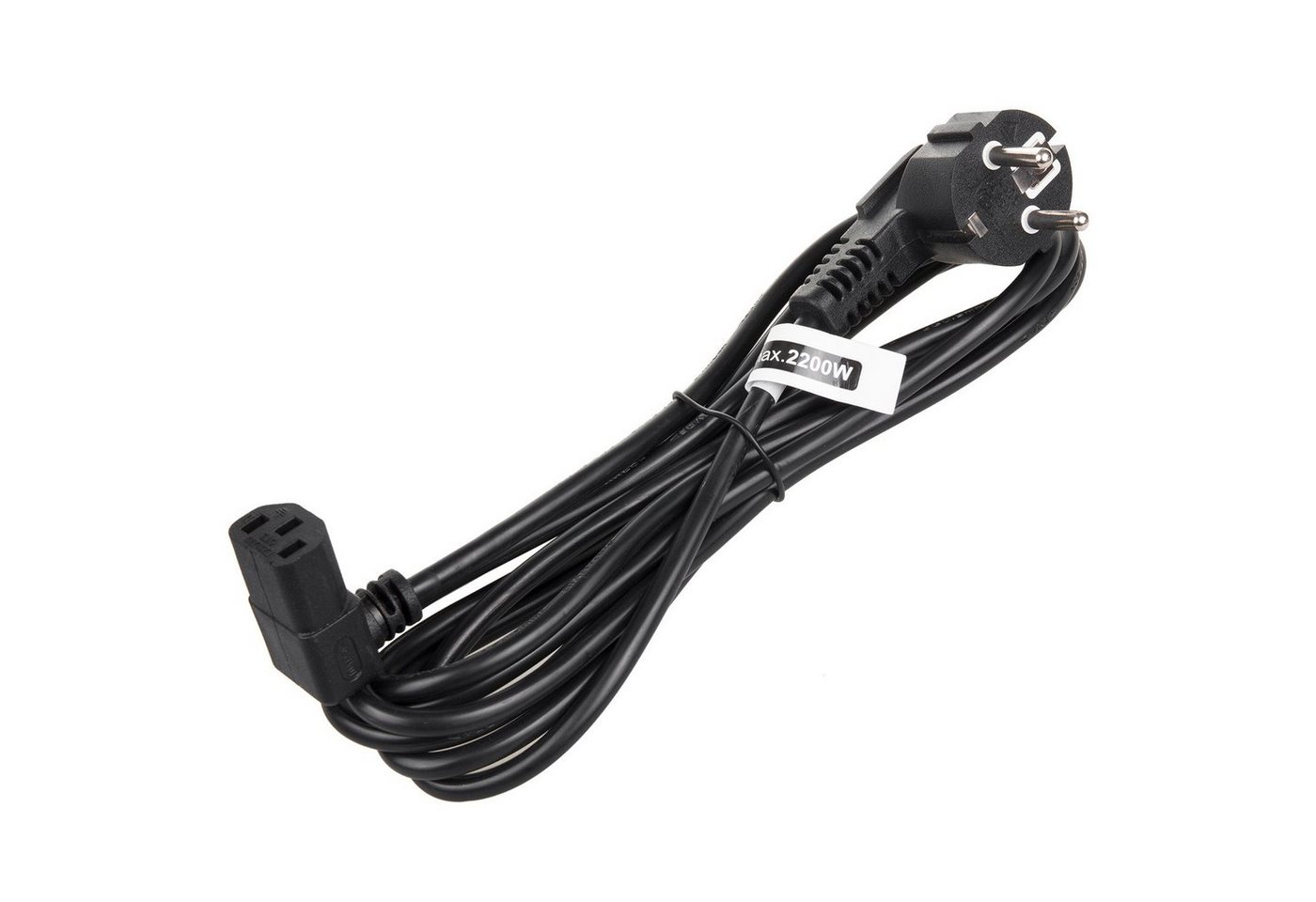 Maclean Kaltgerätekabel für PC, Monitor, Drucker & TV Netzkabel, (300 cm), Kaltgerätekabel Netzkabel 3-Pin Schutzkontakt – Bild 2 von 5