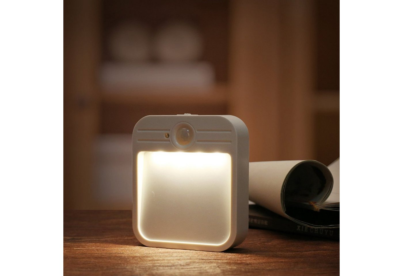 Maclean LED Nachtlicht MCE236, LED-Lampe mit Bewegungssensor – Bild 5 von 5