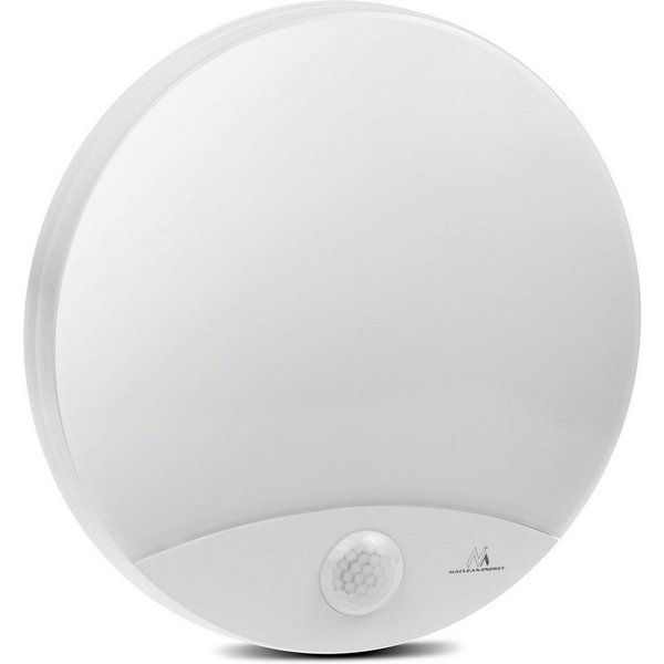 Maclean LED Wandleuchte MCE357, Neutralweiß, LED 10W Infrarot Bewegungsmelder Lampe IP44