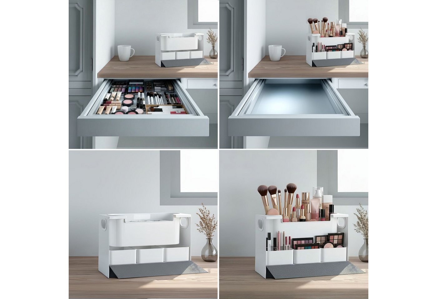Maclean Make-Up Organizer MC-479, Behälter für Kosmetika und sonstige Artikel – Bild 4 von 5