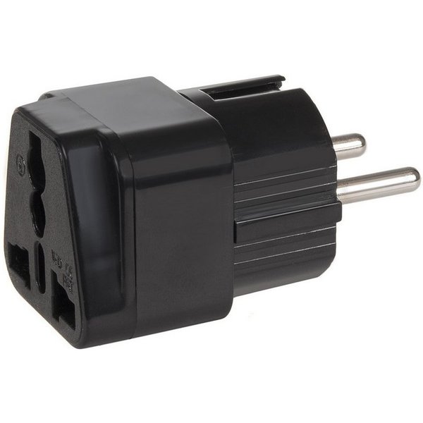 Maclean MCE155 Reiseadapter, Reise Adapter UK / GB auf EU Schuko Stecker