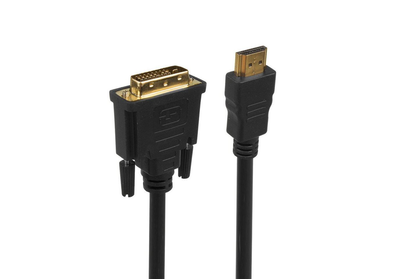 Maclean MCTV-717 HDMI-Adapter DVI zu HDMI, 200 cm, Vergoldete Anschlüsse, 1080p [Full-HD] – Bild 3 von 4