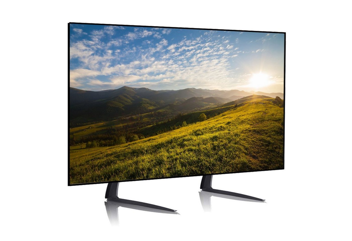 Maclean TV-Standfuß MC-954, (2-tlg., Tischstandfuß 32-70 Zoll VESA 800x500 bis 50kg) – Bild 3 von 5
