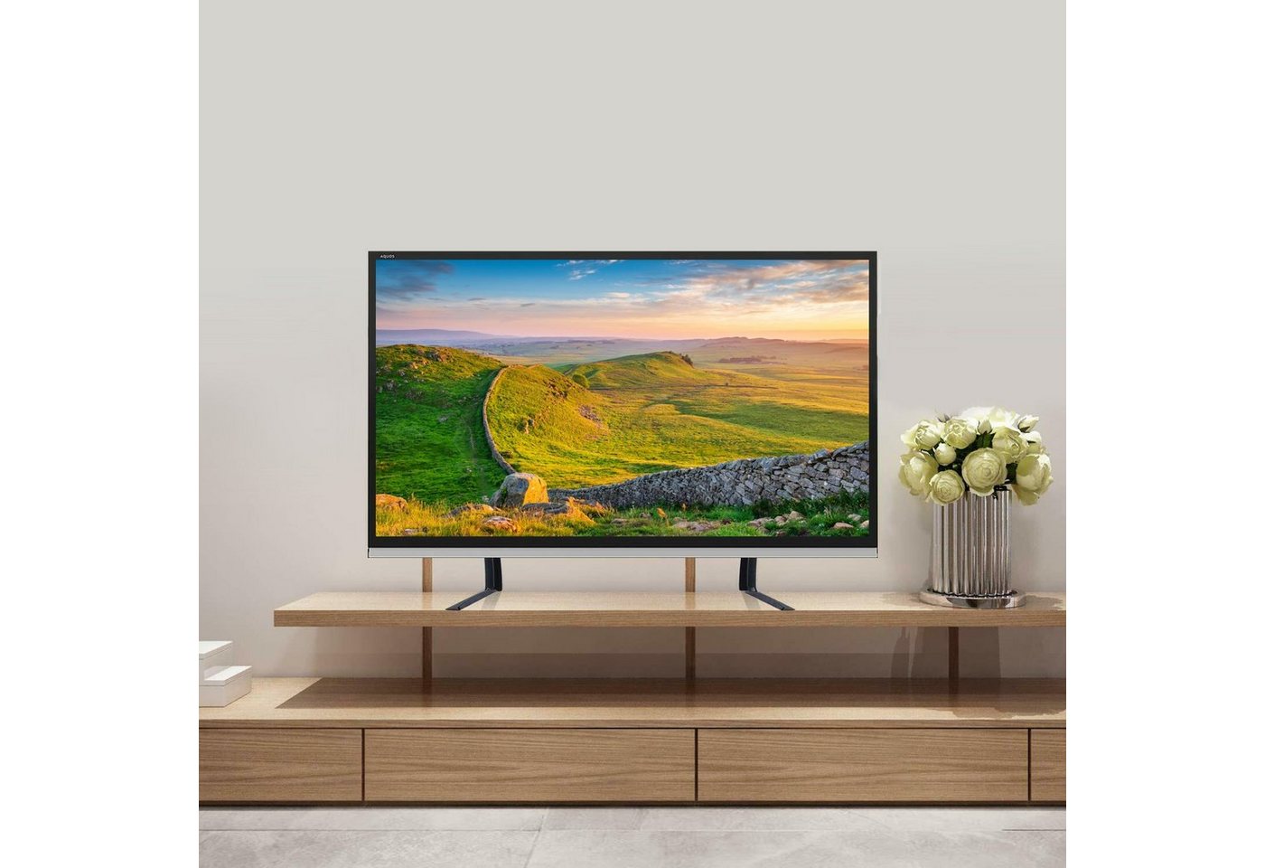 Maclean TV-Standfuß MC-954, (2-tlg., Tischstandfuß 32-70 Zoll VESA 800x500 bis 50kg) – Bild 4 von 5