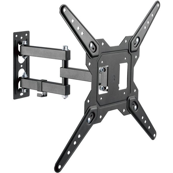 Maclean TV-Wandhalterung MC-701N, (bis 55,00 Zoll, Schwenkbare TV-Halterung für TVs 23-55 bis zu 30kg)