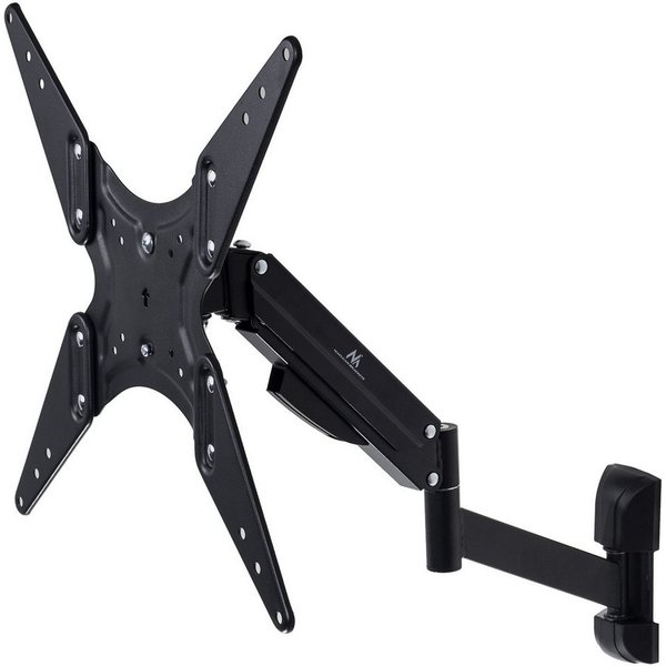Maclean TV-Wandhalterung MC-784 2 Arme, Höhenverstellung 25cm, (bis 55,00 Zoll, Schwenkbare TV-Aufhängung für LED 32-55)