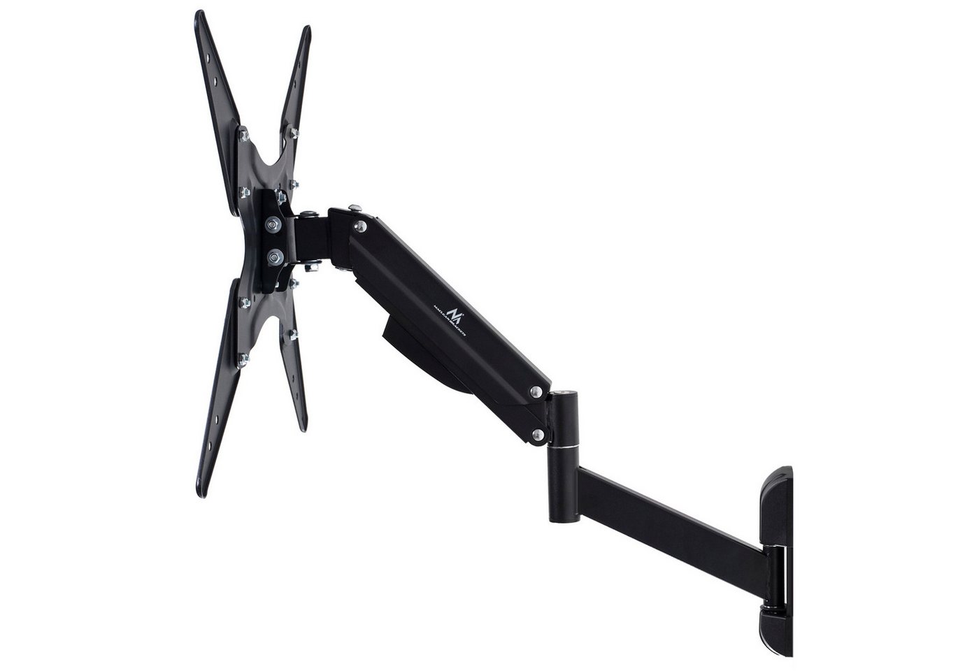 Maclean TV-Wandhalterung MC-784 2 Arme, Höhenverstellung 25cm, (bis 55,00 Zoll, Schwenkbare TV-Aufhängung für LED 32-55) – Bild 5 von 5
