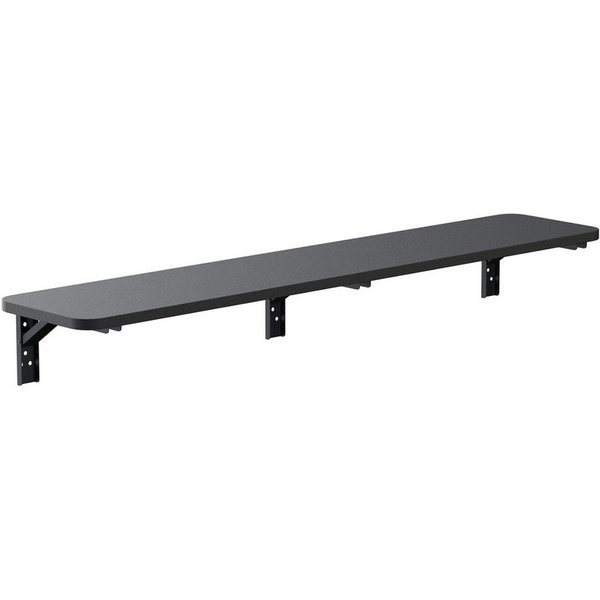 Maclean Wandregal MC-129 Klappbares Regal mit Aufsatz Schreibtisch