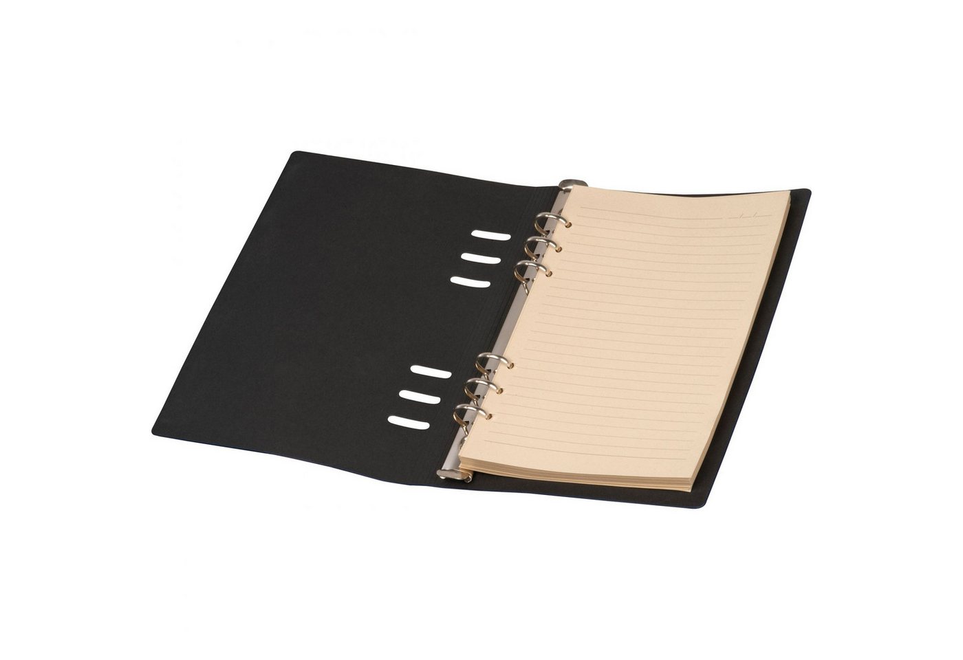 Macma Notizbuch Ringbuch / DIN A5 / Notizbuch mit 200 linierten Seiten / Farbe: dunkel – Bild 4 von 5