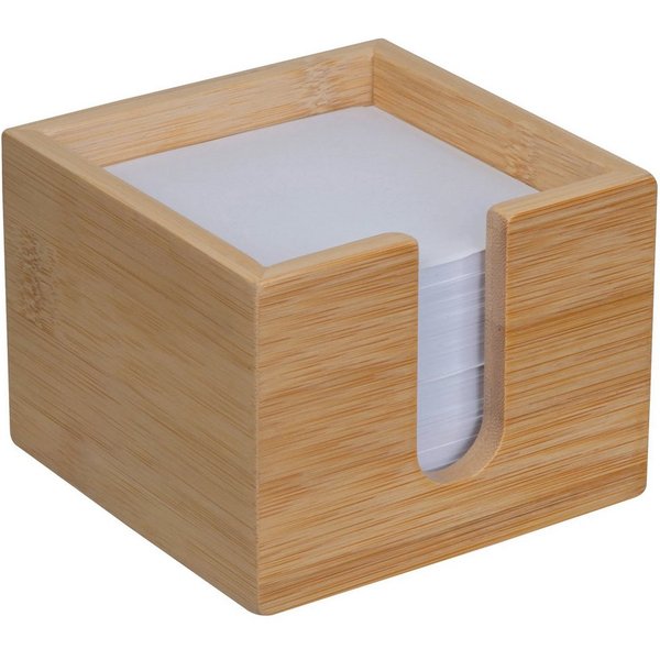 Macma Zettelkasten Zettelbox / aus Bambus / mit 700 Notizzettel