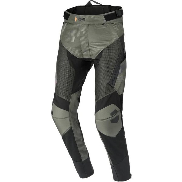 Macna Motorradhose Qargon Tapered Motorrad-Textilhosen Knieprotektoren enthalten,Perforiert