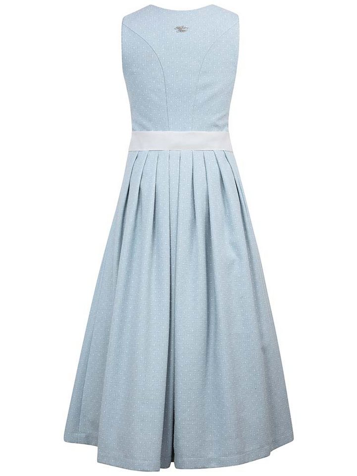 Madame Marie Dirndl Dirndl Isendra 75cm Länge eisblau – Bild 3 von 5