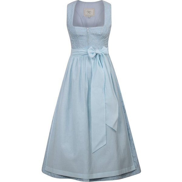 Madame Marie Dirndl Dirndl Thavirea 80cm Länge eisblau