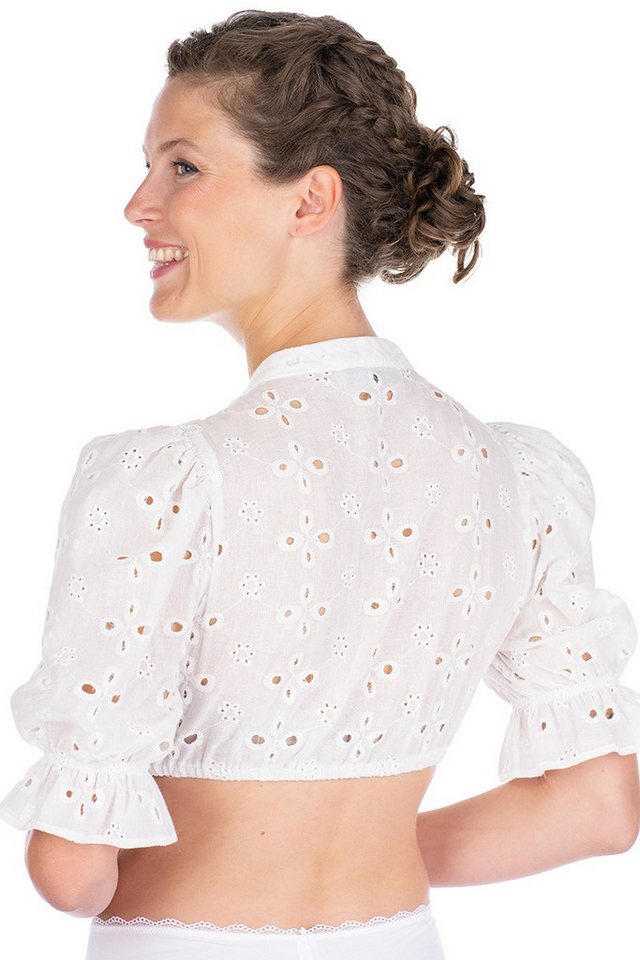 Madame Marie Dirndlbluse Dirndlbluse - ARISELLE - weiß – Bild 2 von 5