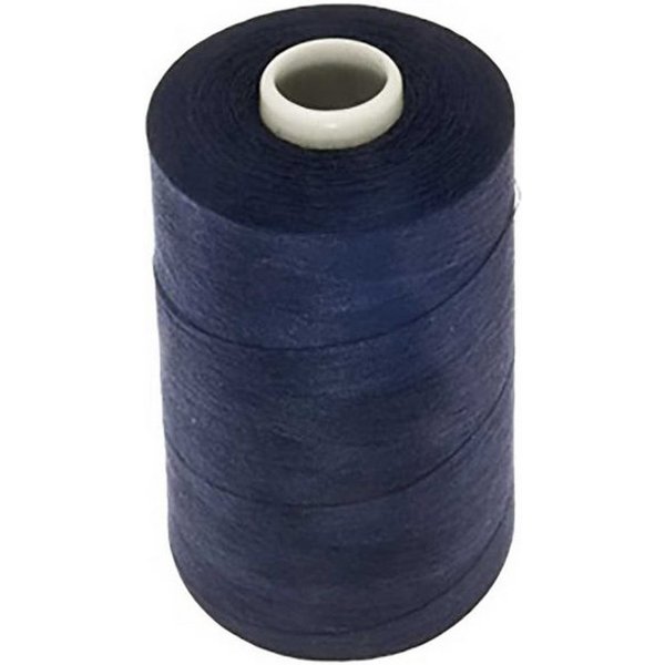maDDma 1 Spule Nähgarn Polyester 40/2 120er 1000m Nähgarn, 1000 m, A804 dunkelblau