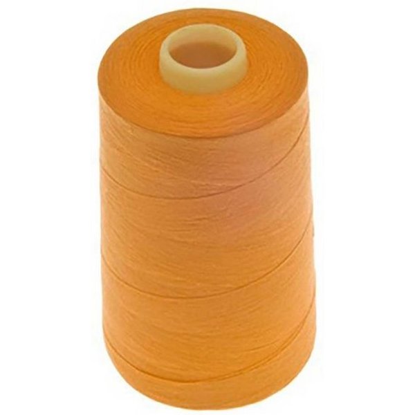 maDDma 1 Spule Nähgarn Polyester 40/2 120er 1000m Nähgarn, 1000 m, A522 hellorange