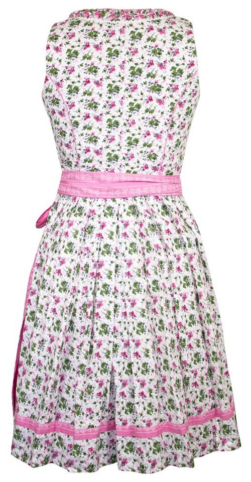 Maddox Dirndl 'Alpach' Traditionell, Creme Rosé 55 cm – Bild 2 von 5