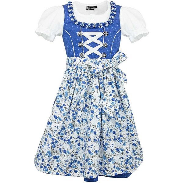 Maddox Dirndl Kinderdirndl 'Zillertal' 3-tlg., Blümchenmuster B