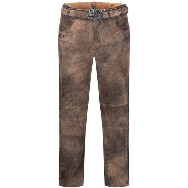 Maddox Lederhose Lederhose Kauter smoke-Antik