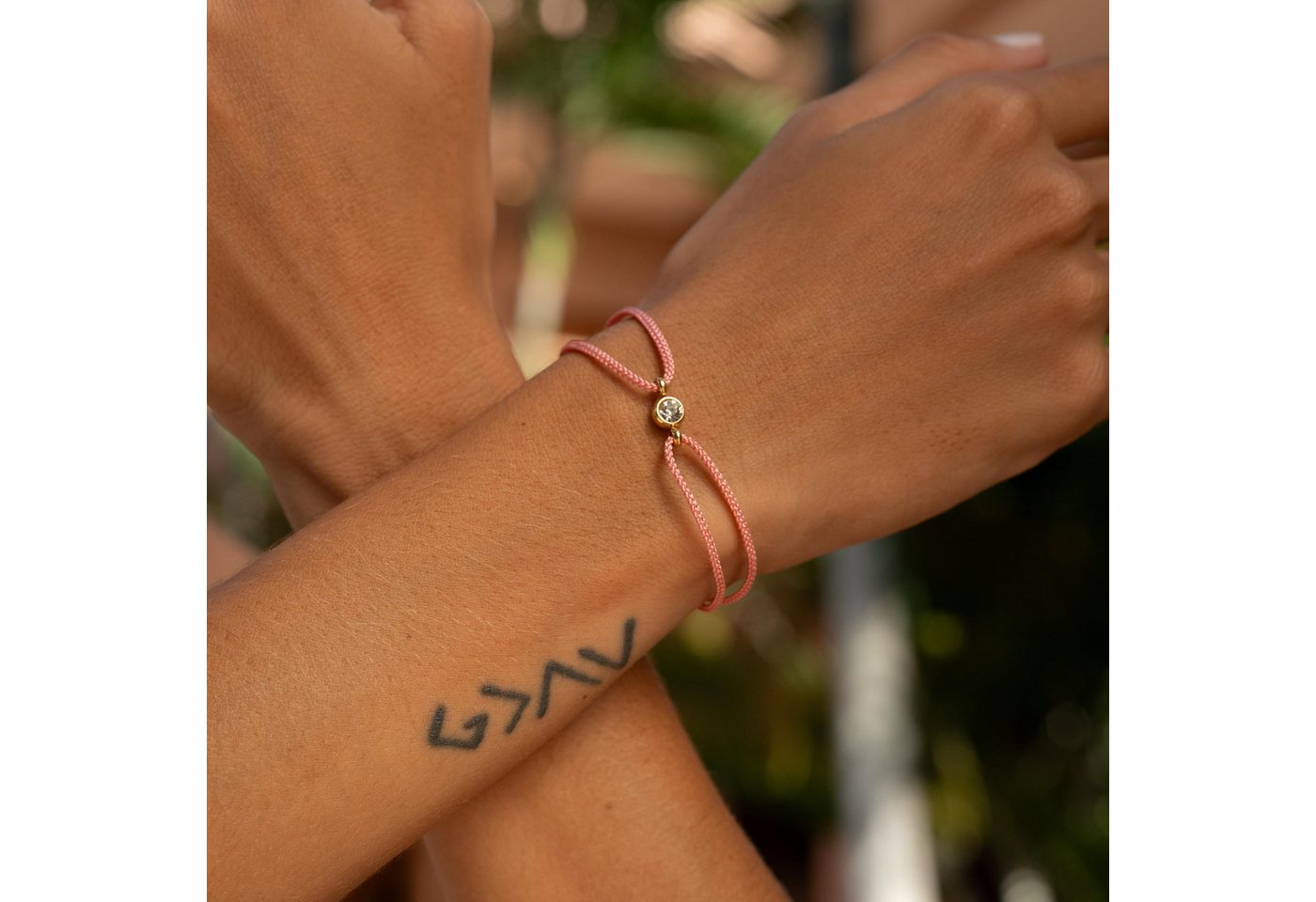 Made by Nami Armband Damen mit Edelstein - Freundschaftsarmbänder, Wasserfester Schmuck Geschenk für Sie – Bild 3 von 5